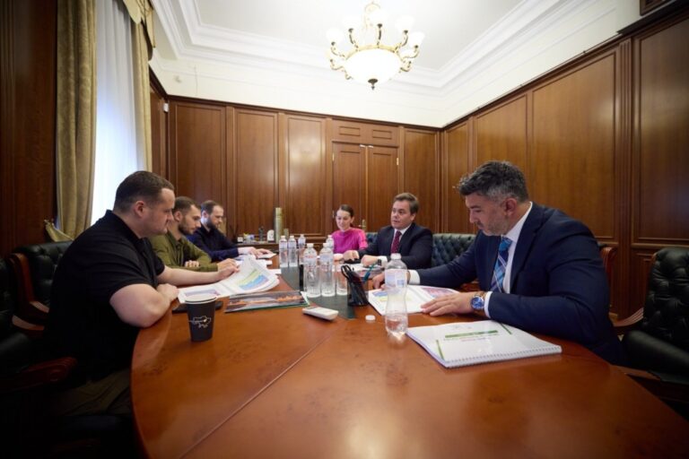 Executive Secretary of the Presidium of the Congress Oleksiy Kuleba meets with director of International Republican Institute in Ukraine