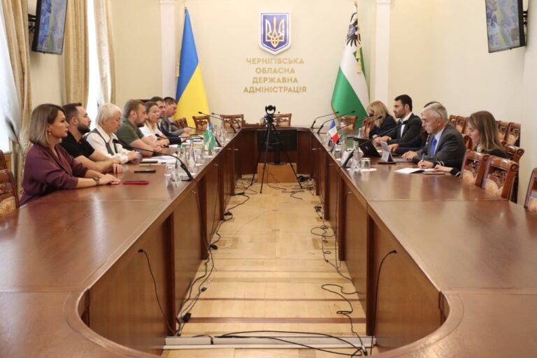 Чернігівщину підтримуватиме французька Агенція Expertise France