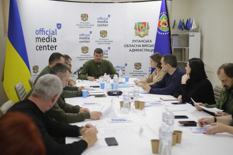 Накопичення матеріально-технічної бази і комунікація з міжнародними донорами: Офіс відновлення та розвитку Луганщини продовжує активну роботу з іноземними партнерами