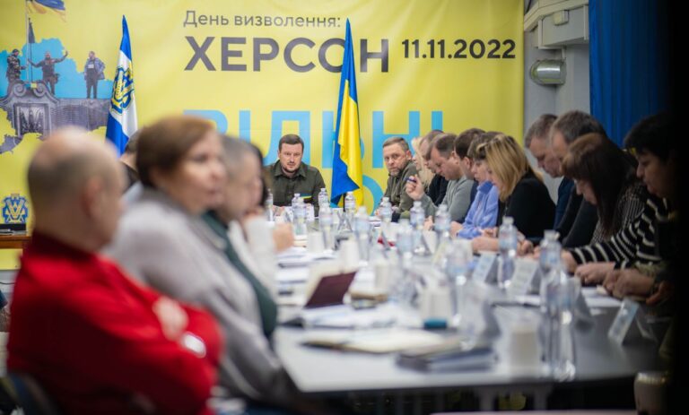 Водопостачання та укриття: на Херсонщині провели регіональне засідання Конгресу 