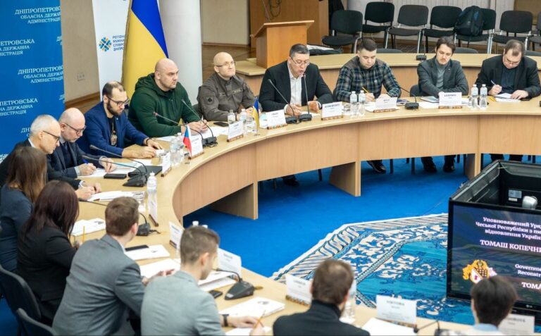 Серед гостей – представники понад 20 компаній. Делегація з Чехії відвідала Дніпропетровщину з візитом