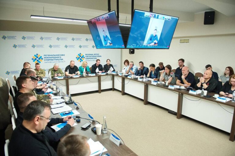 Розмінування земель Харківщини обговорили під час засідання Регіонального офісу міжнародного співробітництва, – Олег Синєгубов