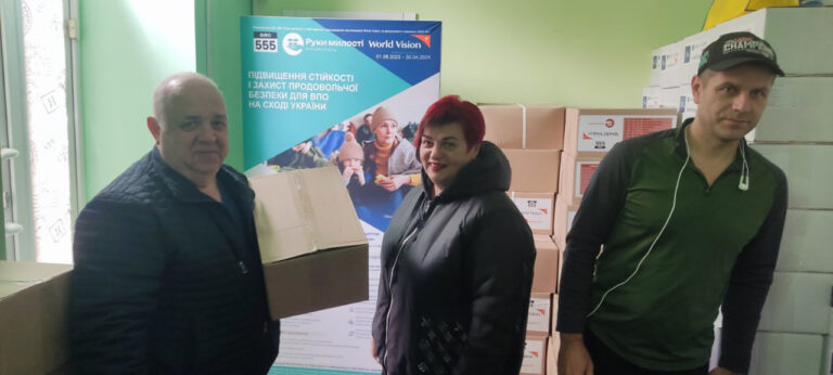 Мешканці Кам’янської громади, що на Запоріжжі, отримали продуктові набори