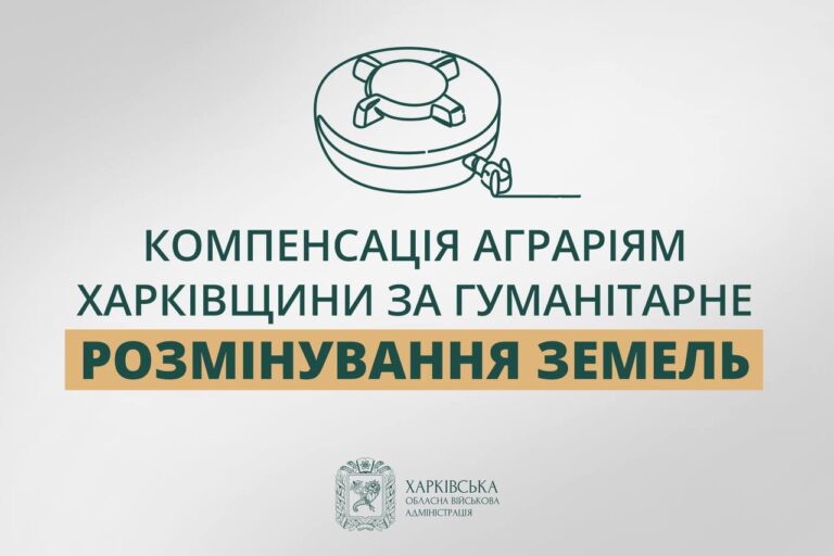 Понад 570 тисяч гектарів ділянок сільськогосподарського призначення Харківщини заміновано: як фермерам отримати компенсацію