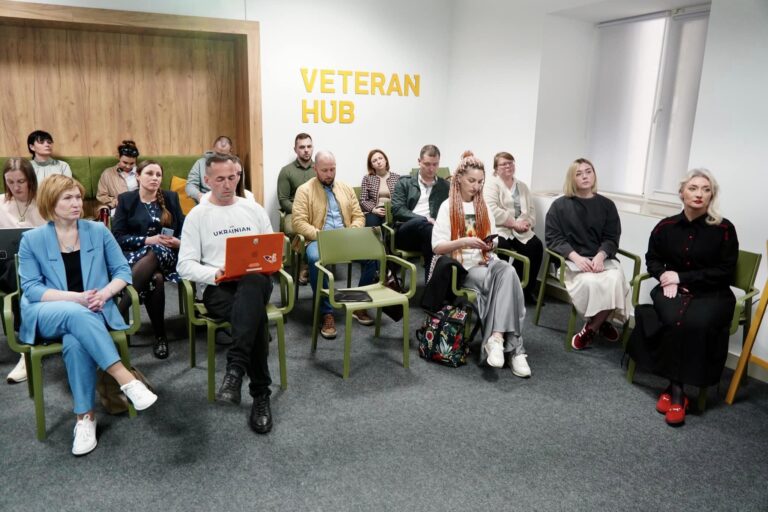 Можливості працевлаштування ветеранів та ветеранок обговорили з представниками бізнесу і працедавцями Вінниччини
