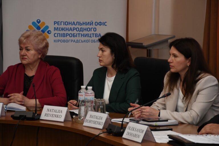 Підтримка внутрішньо переміщених осіб Кіровоградщини від міжнародних партнерів: пріоритетні напрямки, плани та виклики