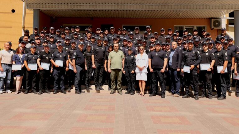 На Вінниччині відбувся черговий випуск слухачів курсів поліцейських офіцерів громад