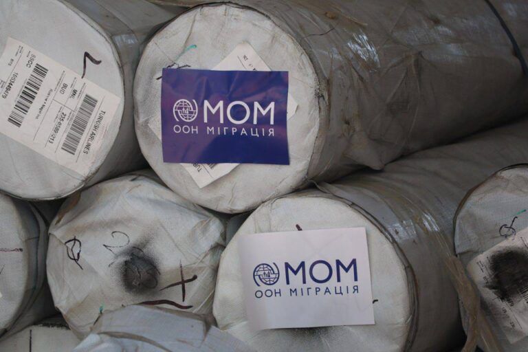 Міжнародна організація з міграції надала допомогу постраждалому від обстрілу росії вишу на Івано-Франківщині
