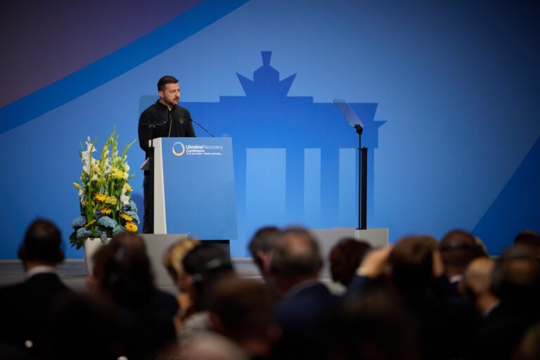 Президент України Володимир Зеленський взяв участь у Конференції з відновлення України у Берліні