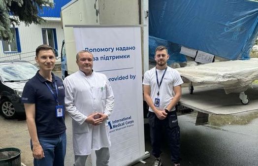На Одещині Болградська центральна лікарня отримала допомогу від Міжнародного медичного корпусу 