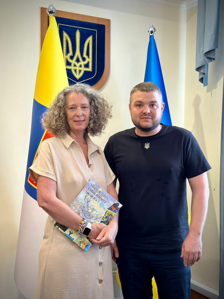 Одещину відвідала Деніз Браун