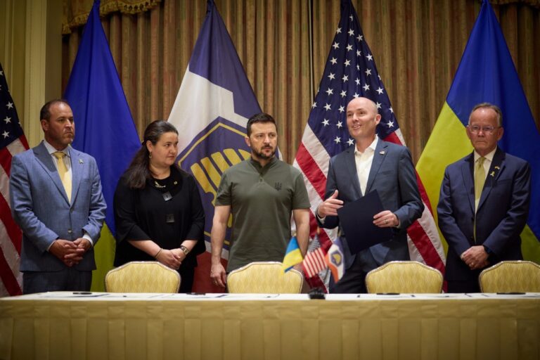 Київська ОВА й американський штат Юта підписали меморандум про взаєморозуміння