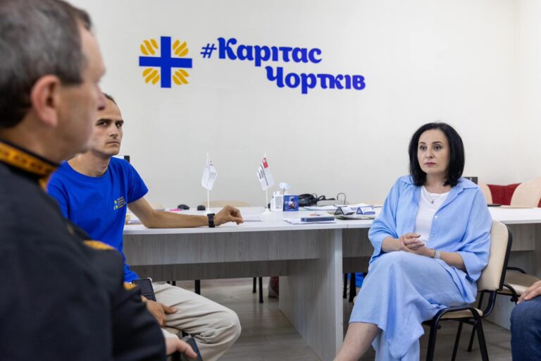 Міністерка соціальної політики України Оксана Жолнович відвідала Чортківщину