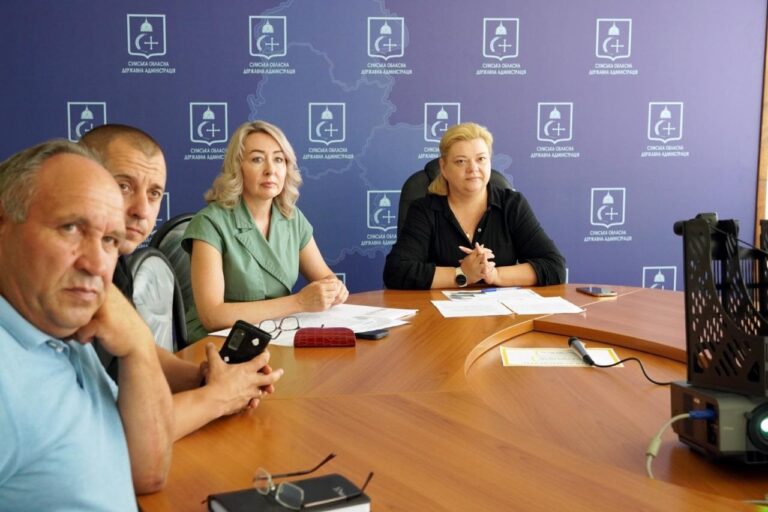 На Сумщині обговорили питання переробки й вторинного використання відходів руйнувань, які вчиняє країна-агресорора