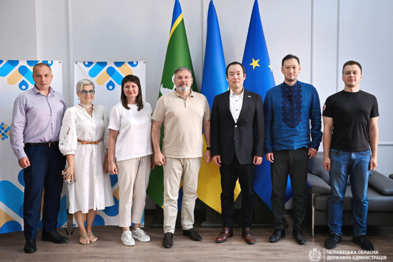 У Чернівецькій ОВА відбулася зустріч з делегацією посольства Японії в Україні