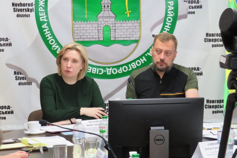 Від гуманітарного реагування у прифронтових громадах до ветеранської політики: Чернігівщину відвідала Віцепрем’єр-міністерка Ірина Верещук