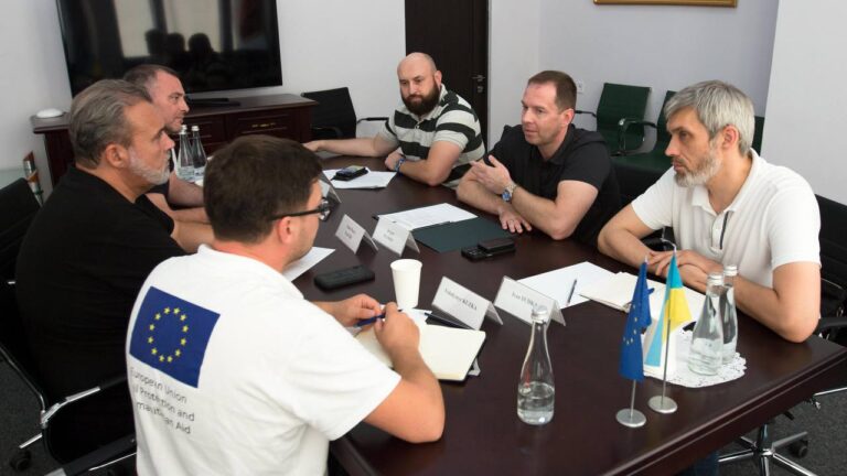 Представники Генерального Директорату ЄК з питань гуманітарної допомоги відвідали Харківщину