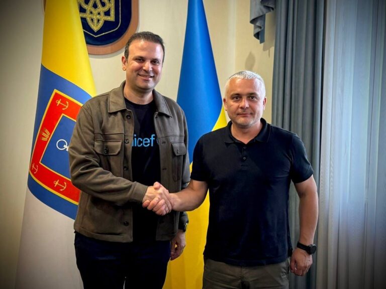 Голова Представництва ЮНІСЕФ в Україні пан Мунір Мамедзаде відвідав Одещину