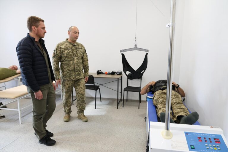 Сучасне відділення реабілітації для військових відкрилося у Білоцерківській громаді