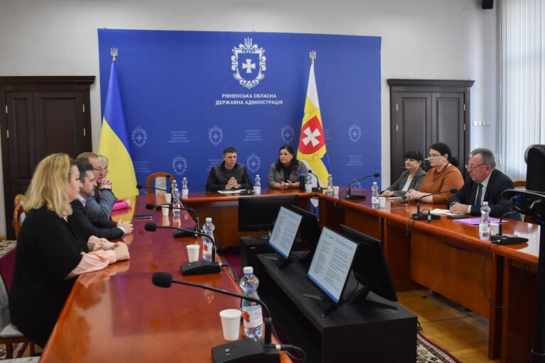 На Рівненщині впроваджуватимуть проєкт USAID щодо зміцнення системи громадського здоров’я