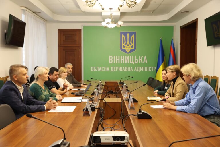 На Вінниччині підписали меморандум про співпрацю з чеською гуманітарною організацією «Людина в біді»