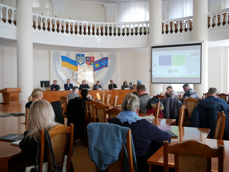 На Вінниччині обговорили можливості підвищення енергонезалежності бізнесу в умовах воєнного часу