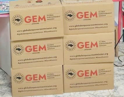 У гуманітарному хабі «Ми – Донеччина» триває видача продуктових наборів від Global Empowerment Mission Ukraine