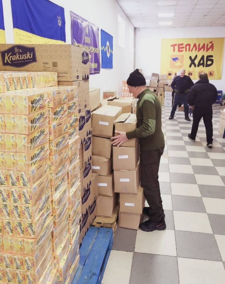 Філія хабу Бердянського району в Трускавці отримала гуманітарну допомогу від польських партнерів