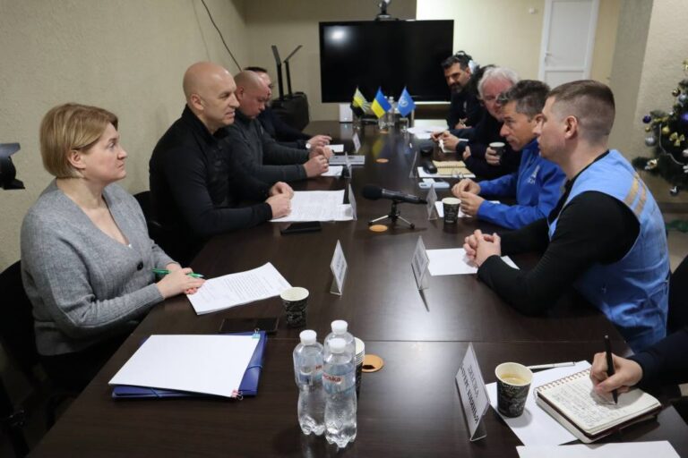 Очільник Донеччини зустрівся з представниками гуманітарної місії ООН