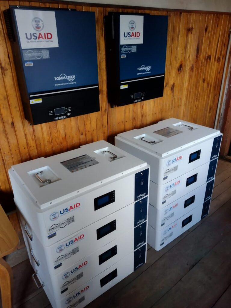 Міжнародні партнери передали акумуляторні батареї для потреб Ізюмської тергромади