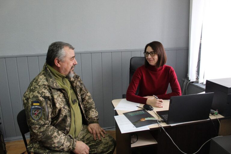 У Миргороді фахівці відділу з питань ветеранської політики допомагатимуть захисникам адаптуватися до мирного життя