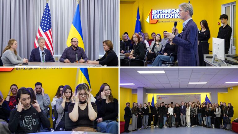 Студенти Житомирської політехніки опанували техніки емоційної свободи на тренінгу Скотта Фокса
