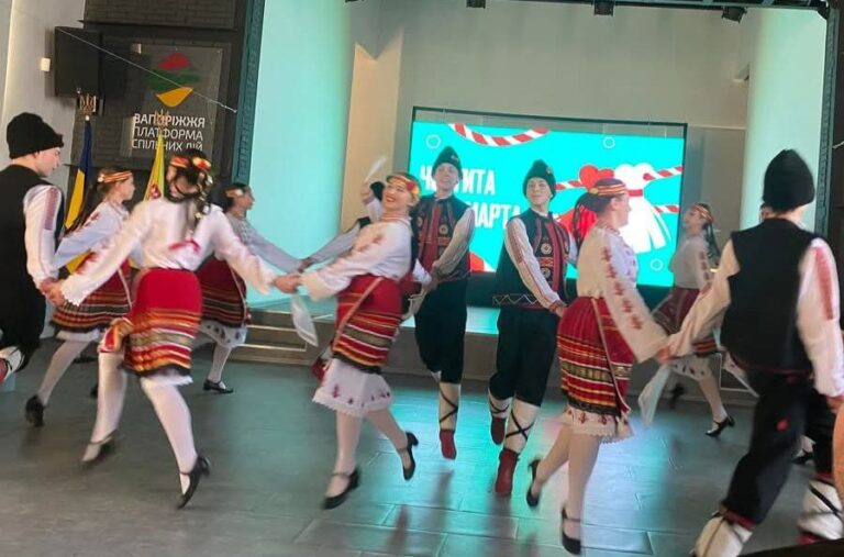 Андрівська громада з Бердянщини у колі друзів та партнерів зустріла болгарське свято «Честита Баба Марта»