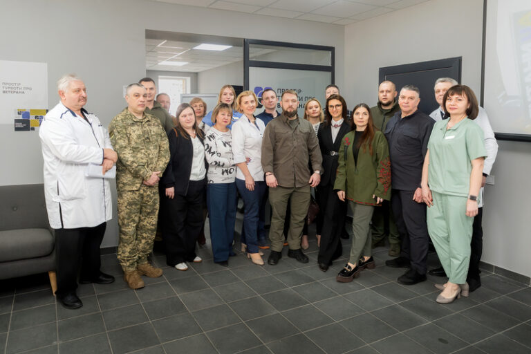 У Дніпропетровській області відкрили перший кабінет «Простір турботи про ветерана»