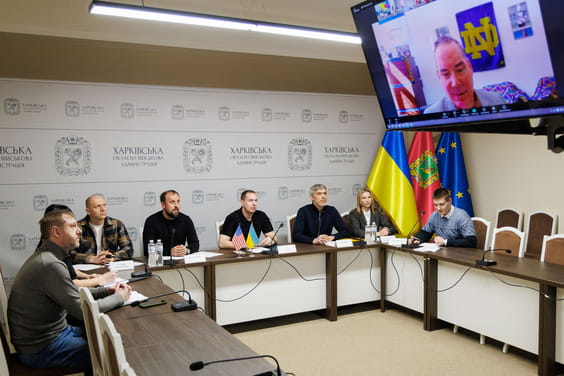 В Харківській ОВА обговорили впровадження освітніх та медичних проєктів з адміністрацією американського міста Колумбус