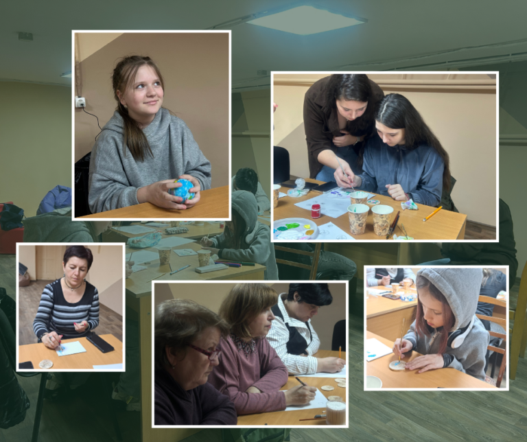Жителі Якимівської громади Запорізької області відвідали майстер-клас з петриківського розпису