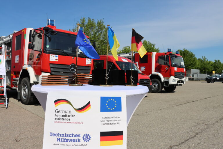 Дніпропетровщина отримала пожежно-рятувальну техніку від німецьких партнерів