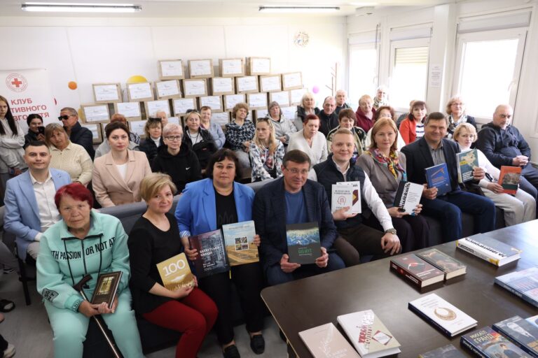 На Київщині урочисто стартував унікальний культурний проєкт «КнижКут» для ВПО