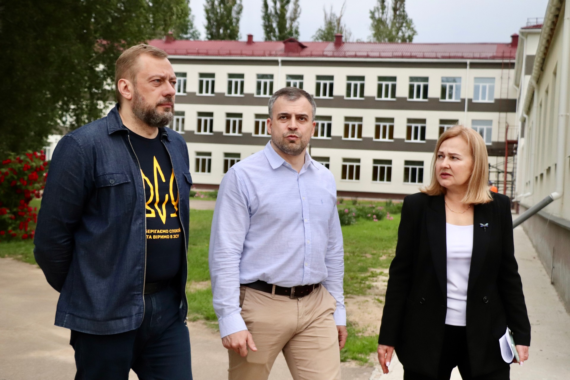 У Чернігівському ліцеї завершують утеплювати навчальний корпус