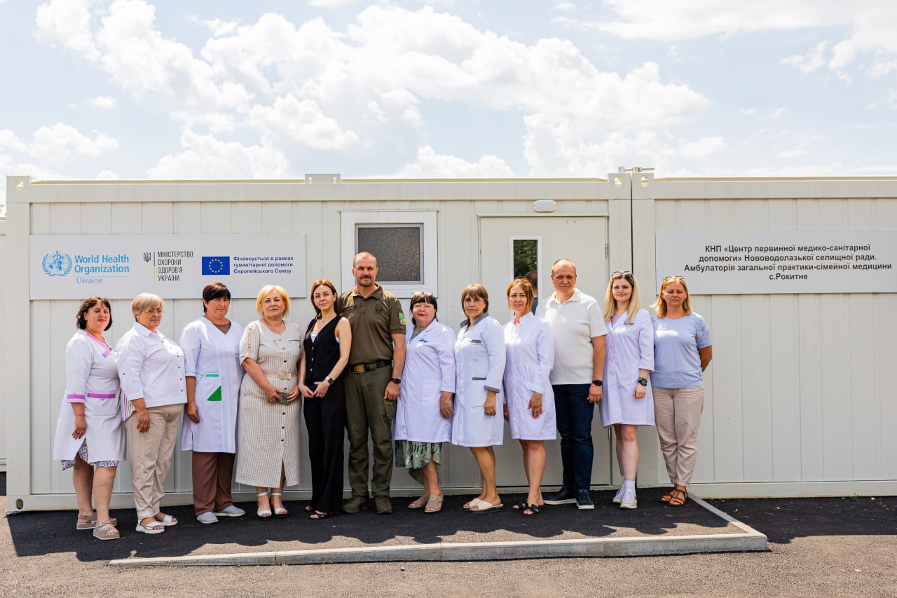 На Харківщині запрацювала ще одна модульна амбулаторія