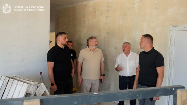 У Вікнянській громаді Чернівецької області створюють житло для внутрішньо переміщених осіб