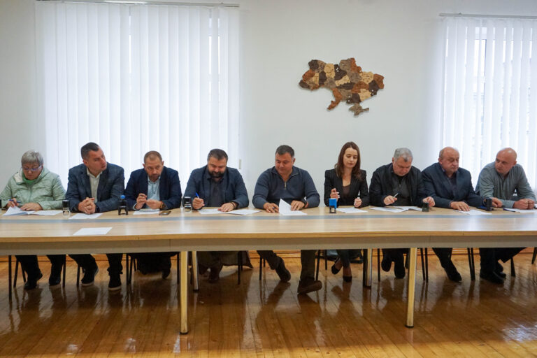 Громади Бережанського кластеру підписали Меморандум заради чистого майбутнього Тернопільщини