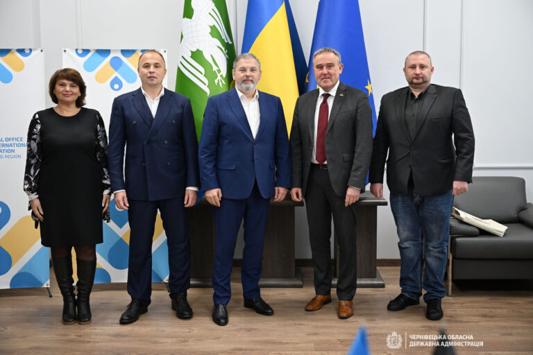Вперше з офіційним візитом на Буковині перебував Надзвичайний і Повноважний Посол Королівства Бельгія в Україні Люк Якобс