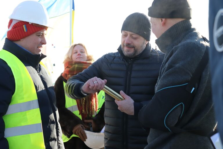 У Чернігові заклали капсулу часу на будівництві житлових комплексів за підтримки Данії
