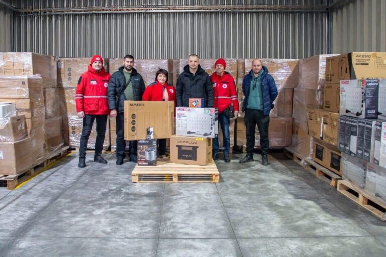 Український Червоний Хрест допоміг дообладнати Пункти Незламності у прифронтових громадах Херсонщини