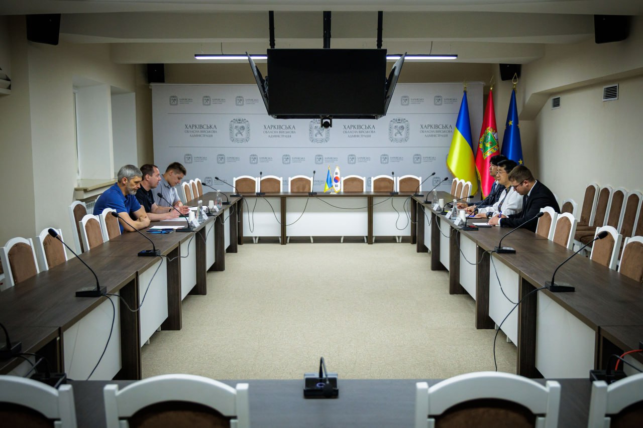 У Харківській ОВА провели робочу зустріч із Послом Республіки Корея в Україні