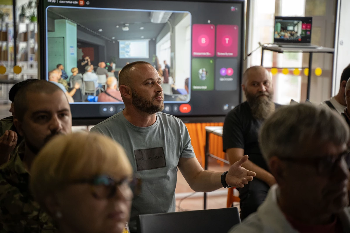 Ветеранам Полтавщини презентували державні програми підтримки власного бізнесу