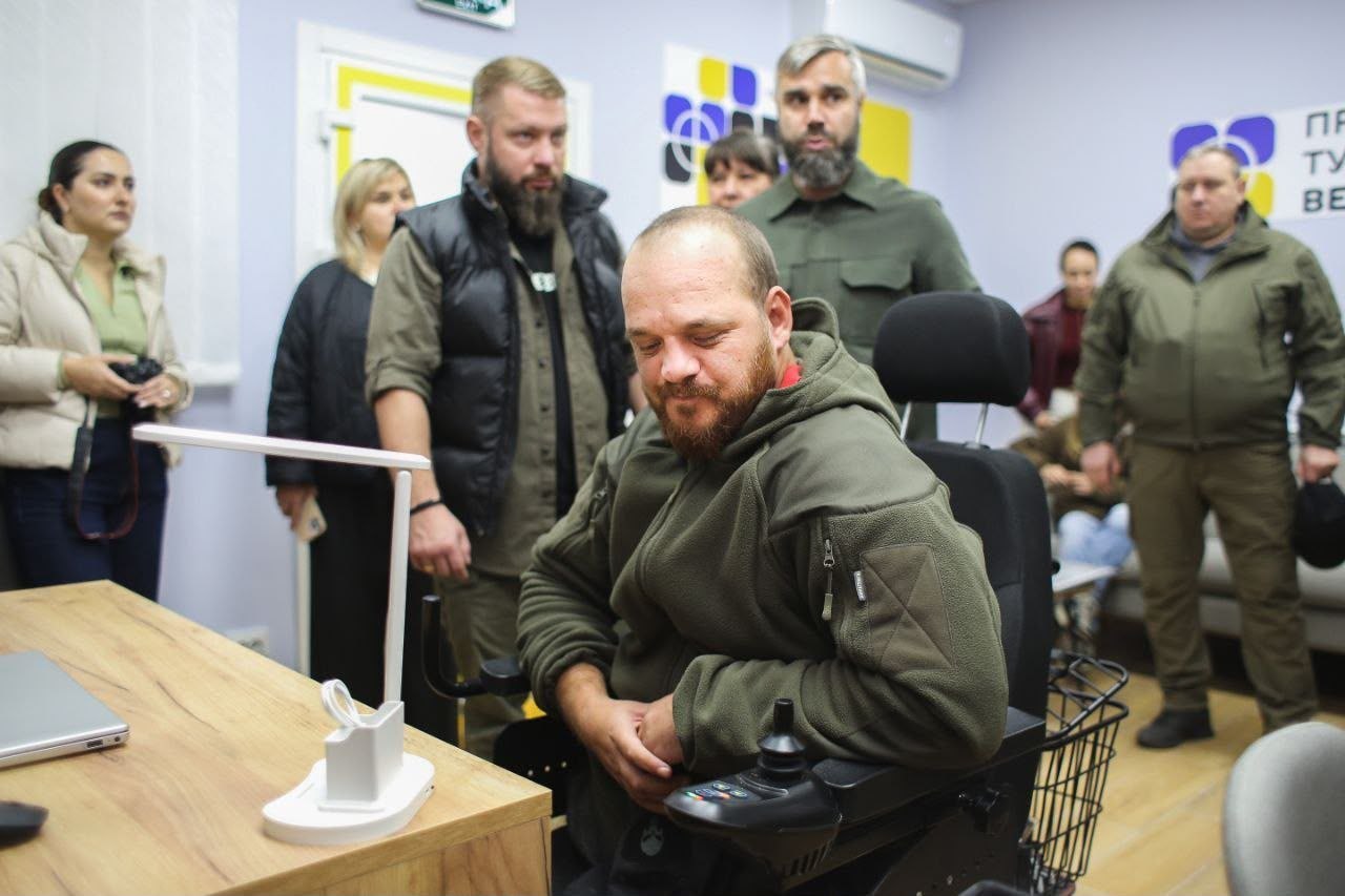 У Кропивницькому відкрили Простір турботи про ветеранів